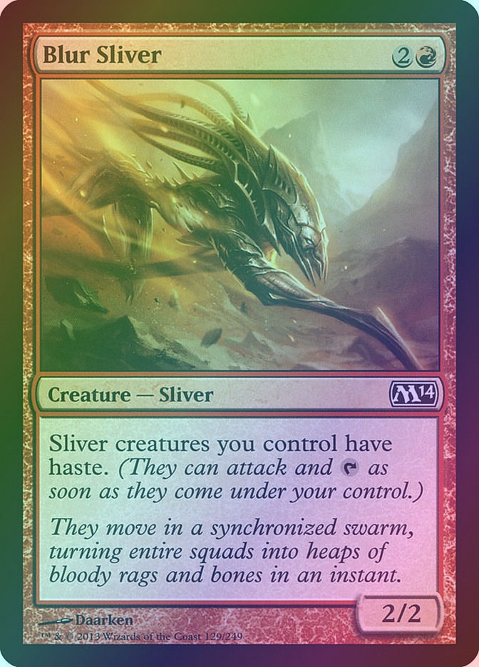 Blur Sliver (M14) (129) / Foil