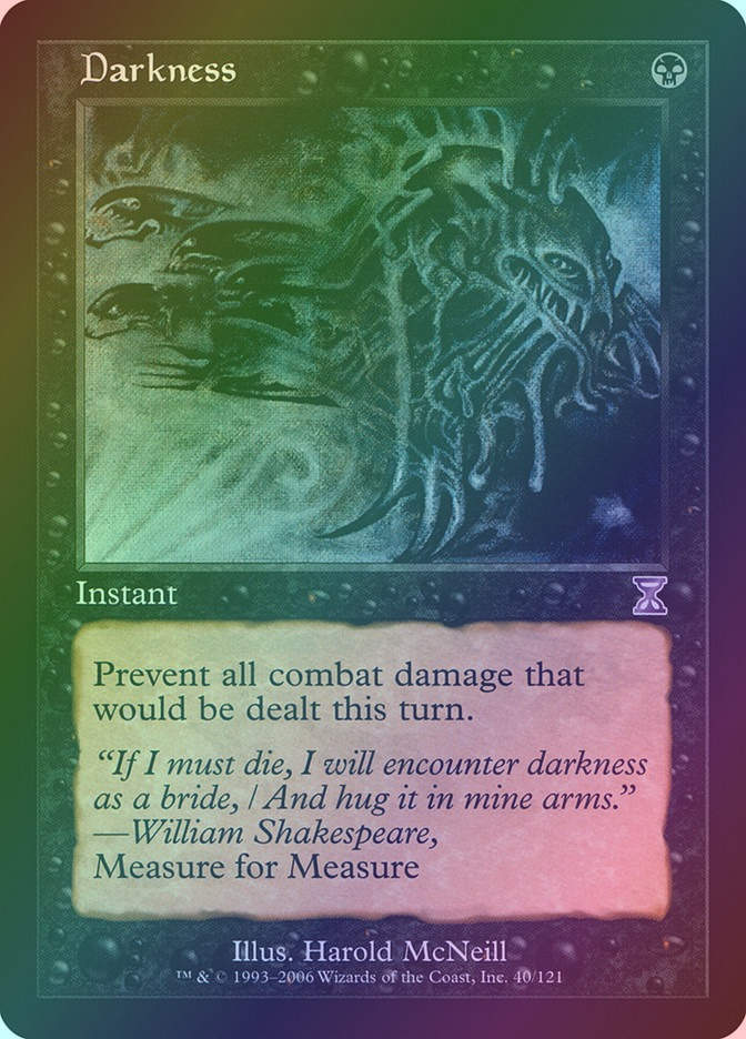 Darkness (TSB) (40) / Foil