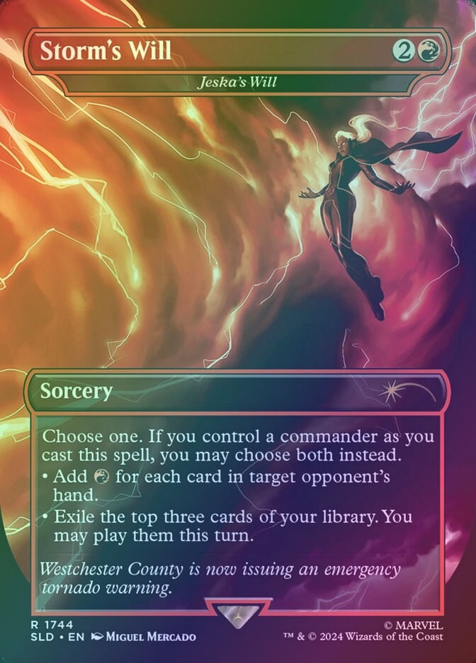 Jeska's Will (SLD) (1744) / Borderless / Foil