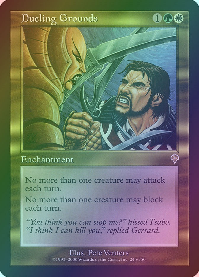 Dueling Grounds (INV) (245) / Foil