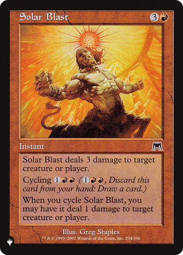 Solar Blast (PLST) (ONS-234)