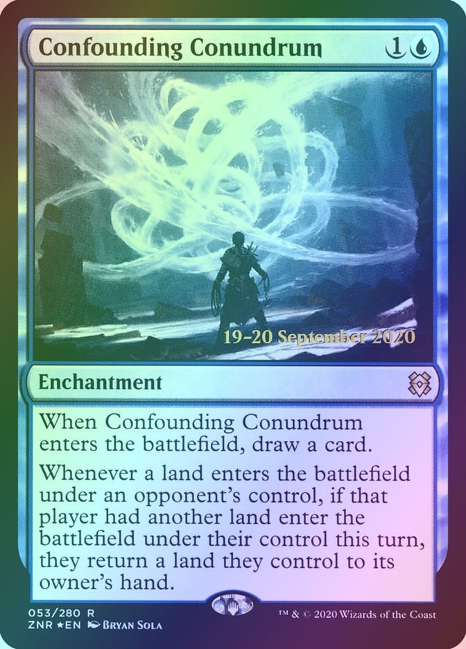 Confounding Conundrum (PZNR) (53s) / Foil