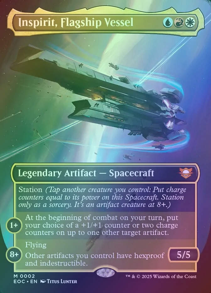 Inspirit, Flagship Vessel (EOC) (2) / Borderless / Foil