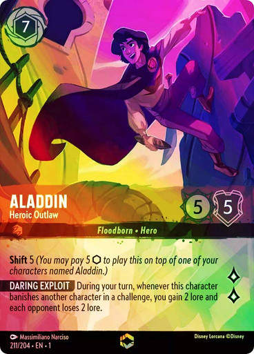 Aladdin - Heroic Outlaw (Enchanted) (LOR_TFC)