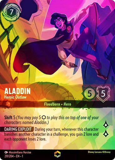 Aladdin - Heroic Outlaw (Enchanted) (LOR_TFC)