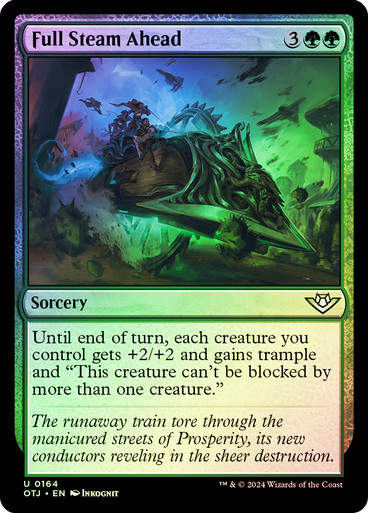 Full Steam Ahead (otj) (164) / Foil