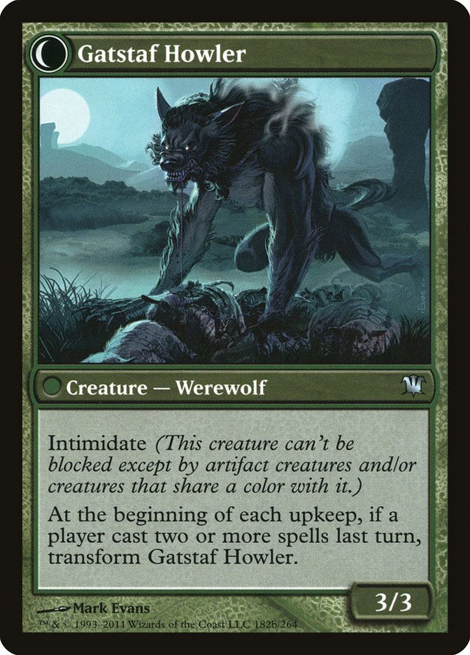 Gatstaf Shepherd // Gatstaf Howler (ISD) (182) — cara 2 de 2