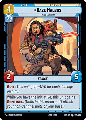 Baze Malbus - Temple Guardian (SOR_#065/252)