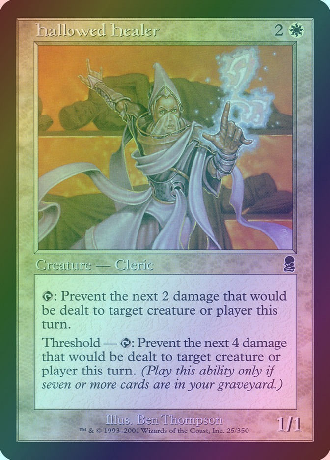 Hallowed Healer (ODY) (25) / Foil