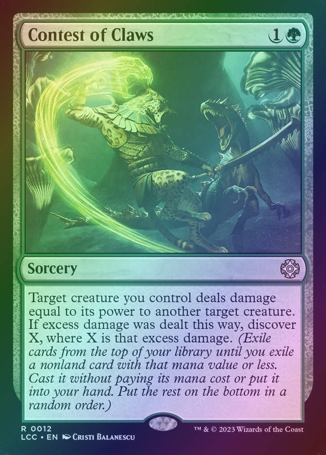 Contest of Claws (LCC) (12) / Foil