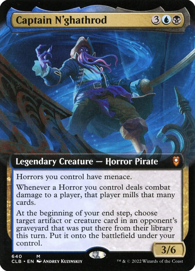 Captain N'ghathrod (CLB) (640) / Extended Art