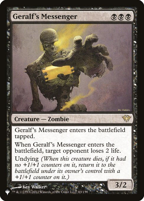 Geralf's Messenger (PLST) (DKA-63)