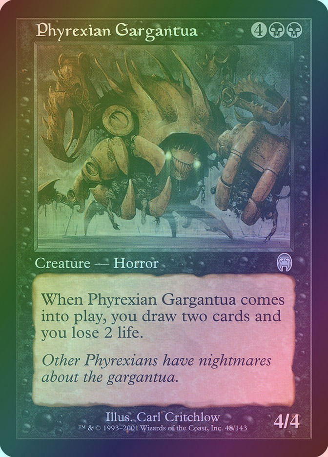 Phyrexian Gargantua (APC) (48) / Foil
