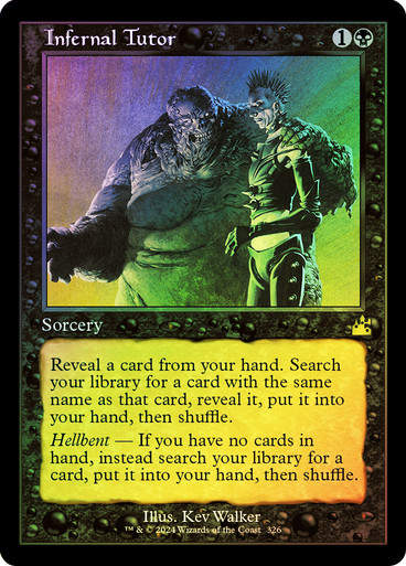 Infernal Tutor (rvr) (326) / Retro / Foil