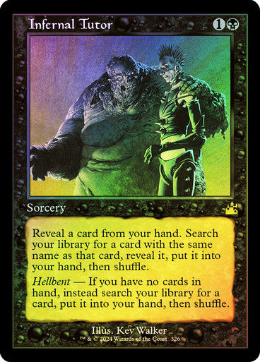 Infernal Tutor (rvr) (326) / Retro / Foil