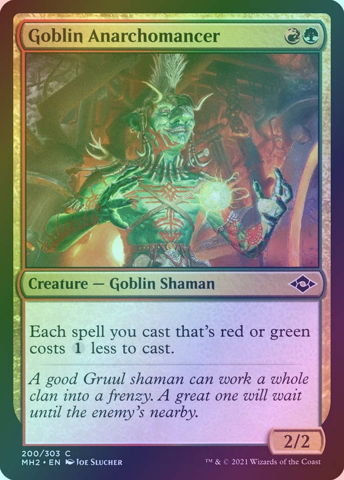 Goblin Anarchomancer (MH2) (200) / Foil