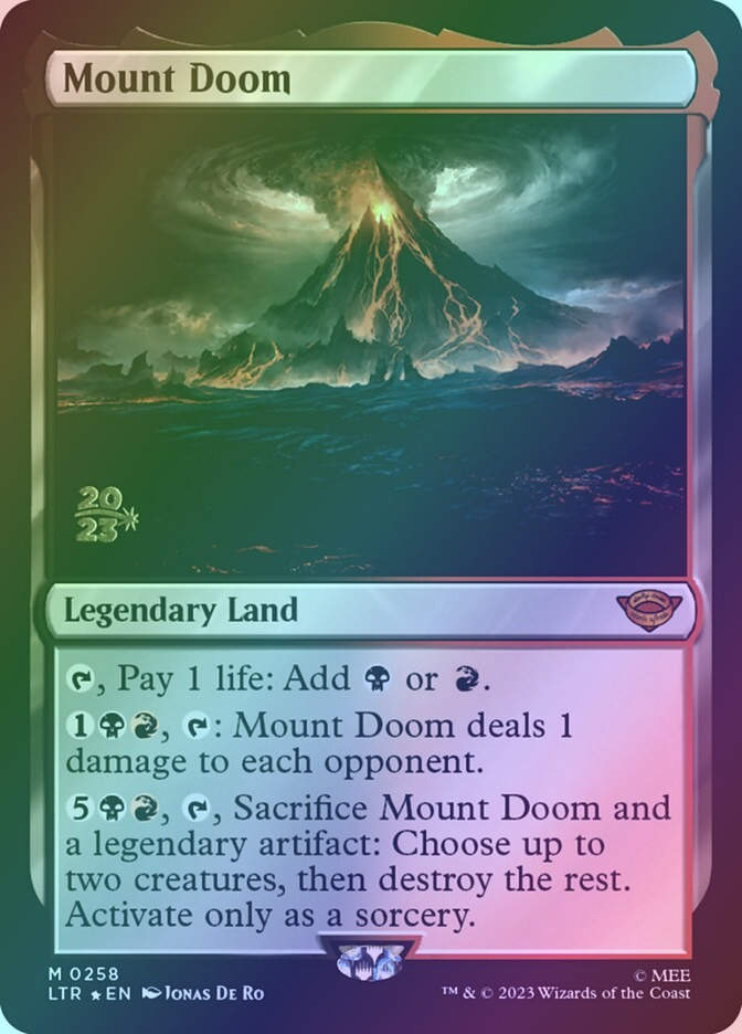 Mount Doom (PLTR) (258s) / Foil