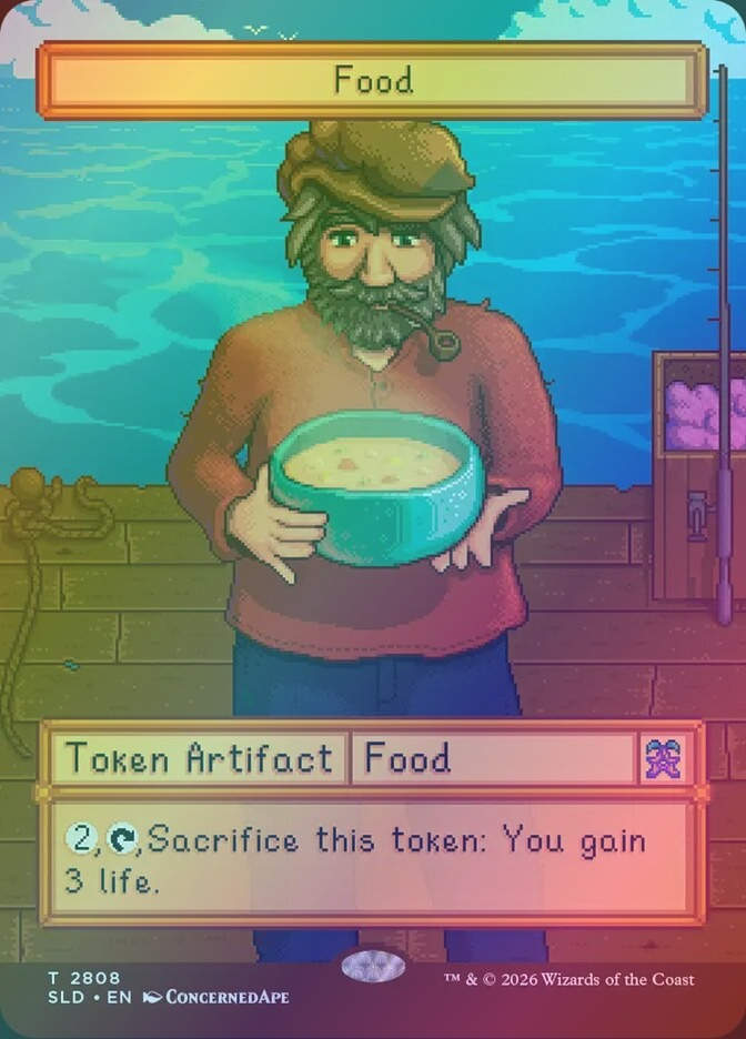 Food (SLD) (2808) / Borderless / Foil