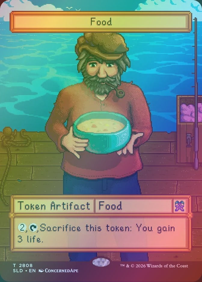 Food (SLD) (2808) / Borderless / Foil