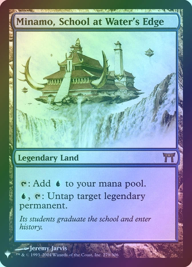 Minamo, School at Water's Edge (PLST) (CHK-279) / Foil