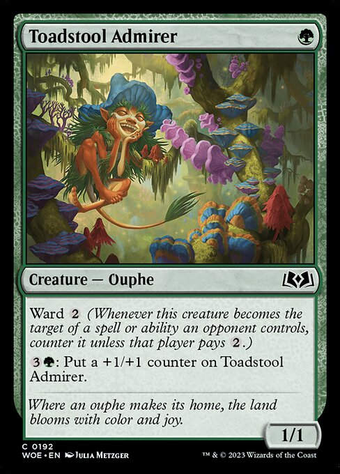 Toadstool Admirer (woe)