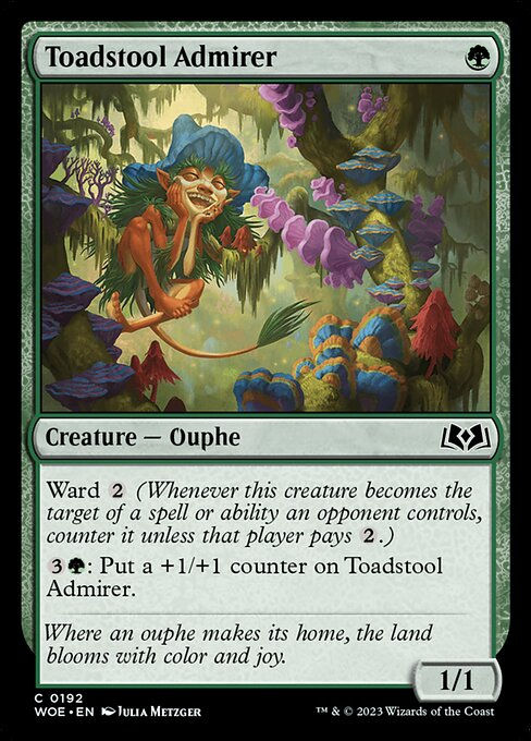 Toadstool Admirer (woe)