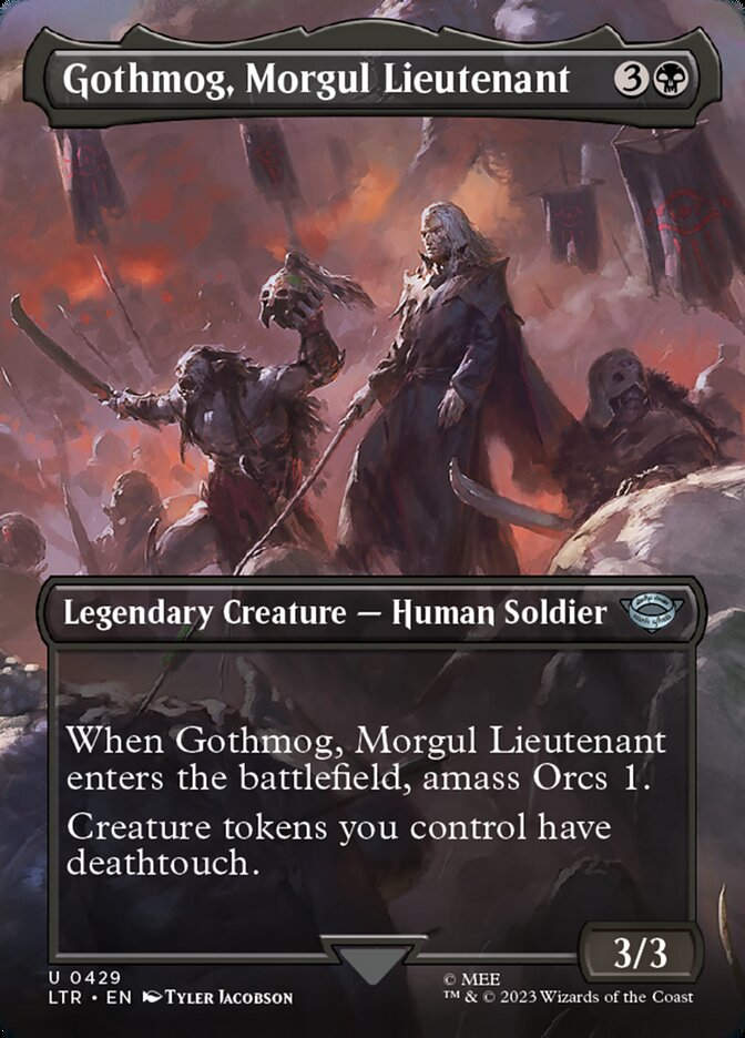 Gothmog, Morgul Lieutenant (LTR) (429) / Borderless