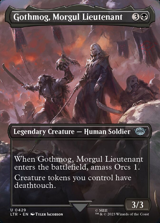 Gothmog, Morgul Lieutenant (LTR) (429) / Borderless