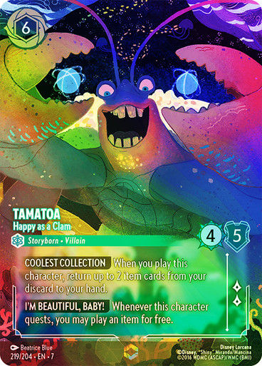 Tamatoa - Happy as a Clam (Enchanted) (LOR_ARC)