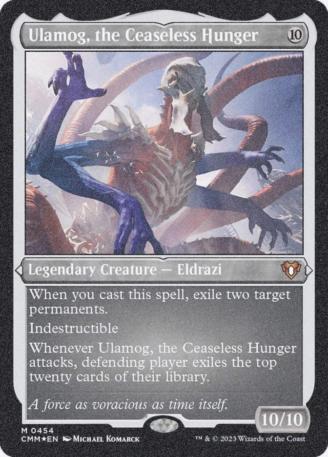Ulamog, the Ceaseless Hunger (CMM) (454) / Foil Etched