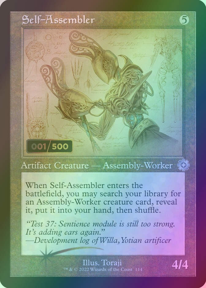 Self-Assembler (BRR) (114z) / Serialized