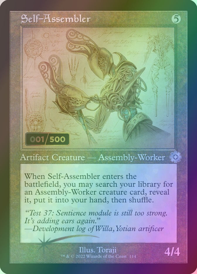 Self-Assembler (BRR) (114z) / Serialized
