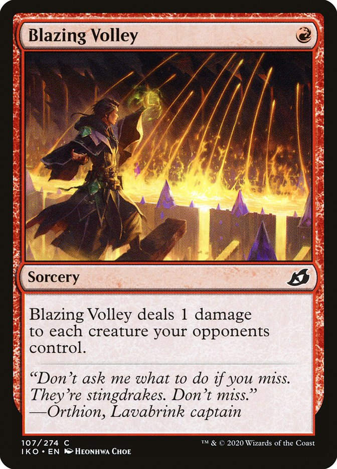 Blazing Volley (IKO) (107)