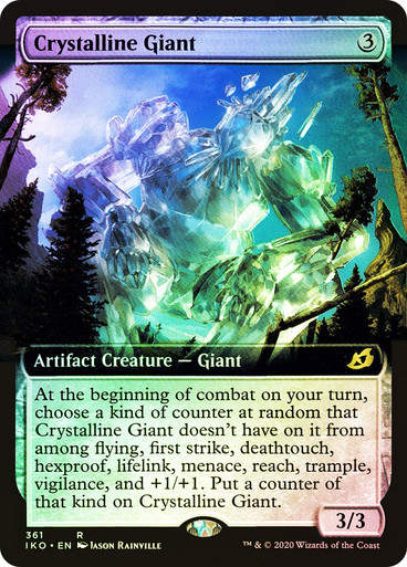 Crystalline Giant (IKO) (361) / Extended Art / Foil