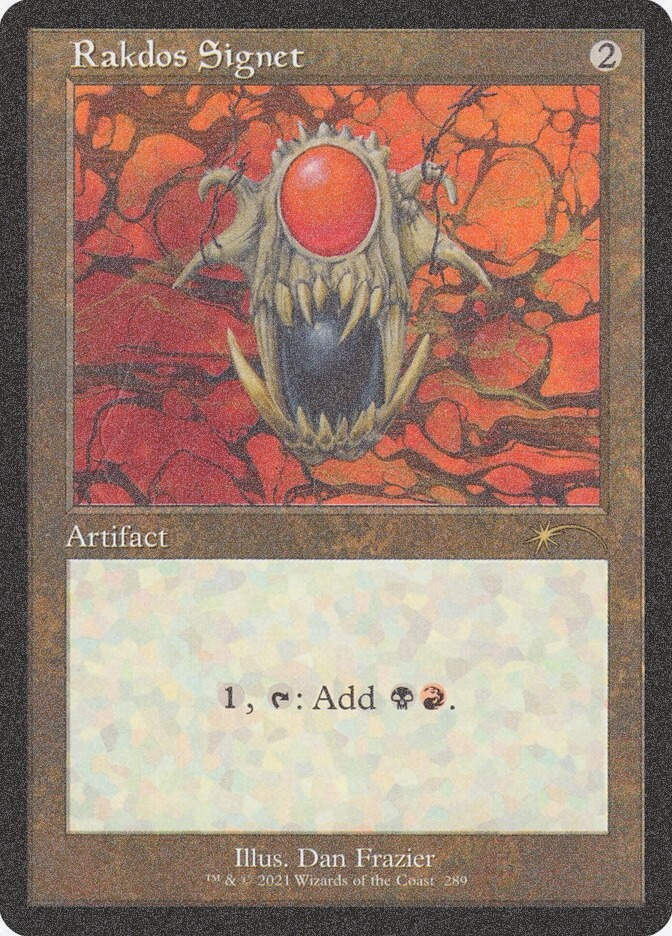 Rakdos Signet (SLD) (289) / Foil Etched