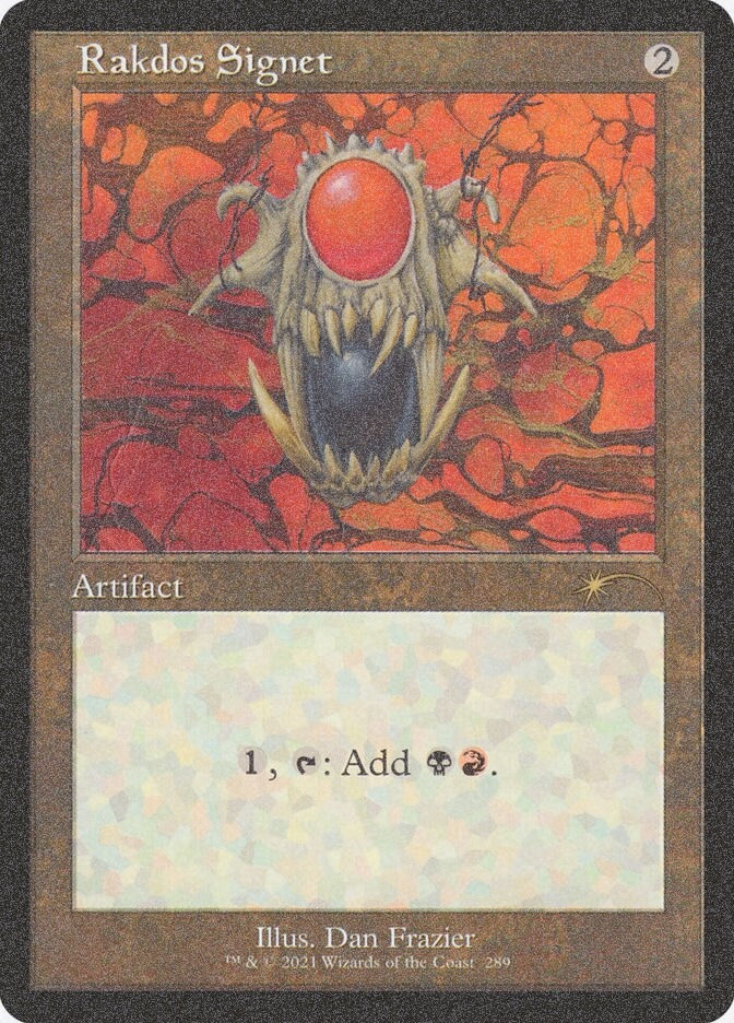 Rakdos Signet (SLD) (289) / Foil Etched