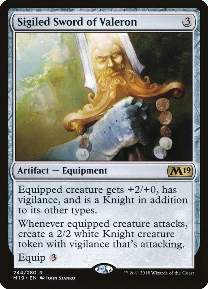 Sigiled Sword of Valeron (M19) (244)