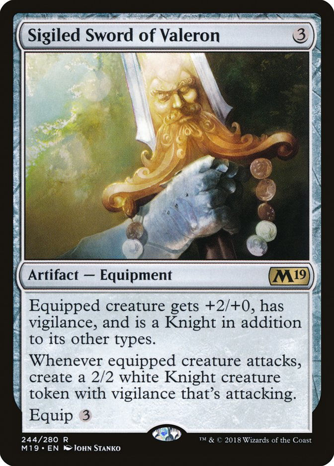 Sigiled Sword of Valeron (M19) (244)