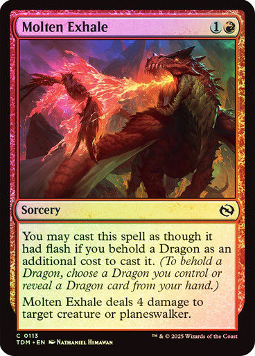 Molten Exhale (TDM) (113) / Foil