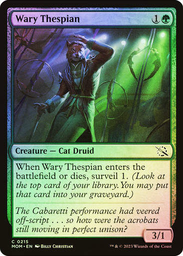 Wary Thespian (mom) / Foil
