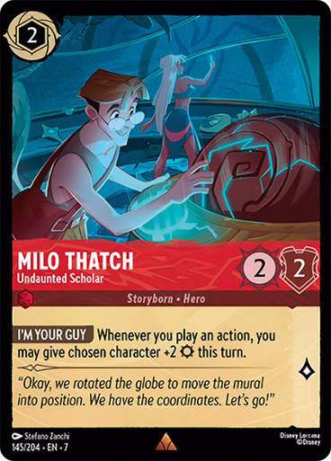 Milo Thatch - Undaunted Scholar (LOR_ARC)