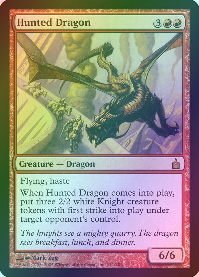 Hunted Dragon (RAV) (131) / Foil