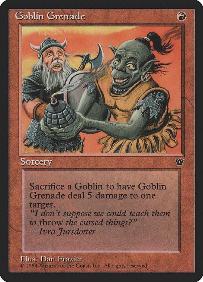 Goblin Grenade (fem)