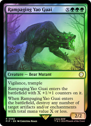 Rampaging Yao Guai (pip) (82) / Foil
