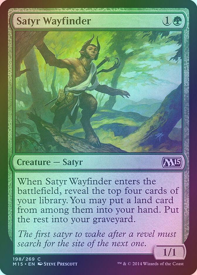 Satyr Wayfinder (M15) (198) / Foil