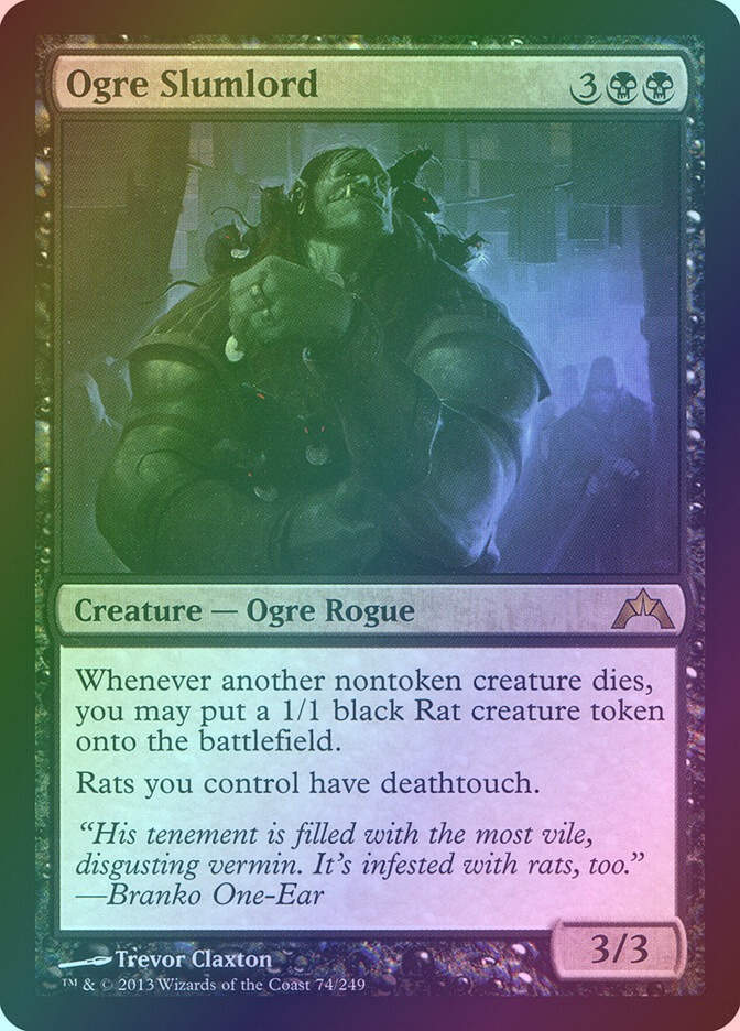 Ogre Slumlord (GTC) (74) / Foil