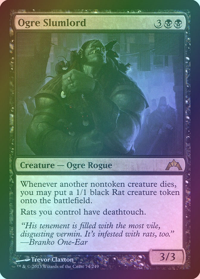 Ogre Slumlord (GTC) (74) / Foil