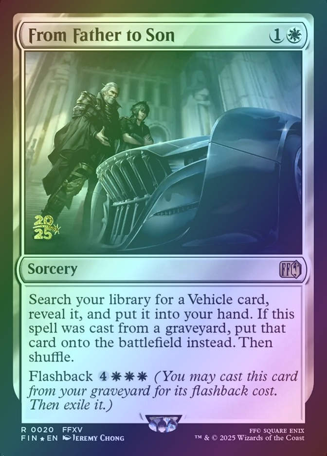 From Father to Son (PFIN) (20s) / Foil