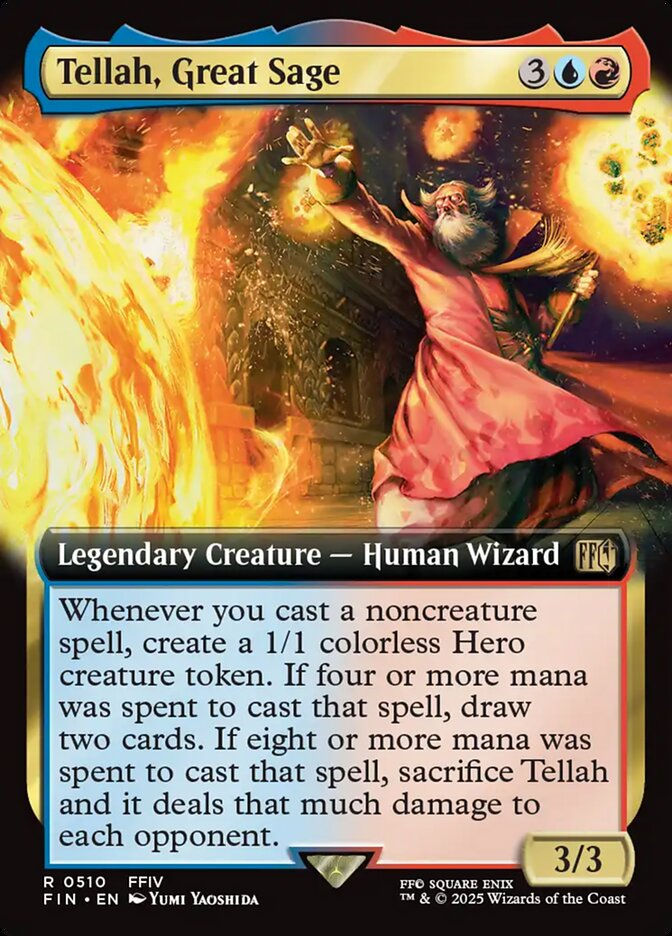 Tellah, Great Sage (FIN) (510) / Extended Art