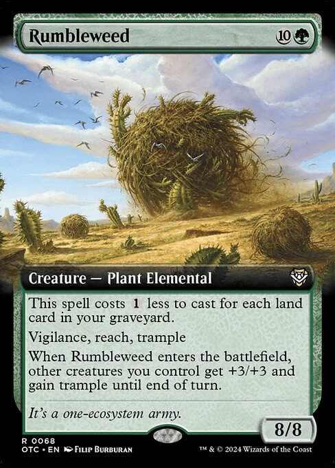 Rumbleweed (otc) (68) / Extended Art